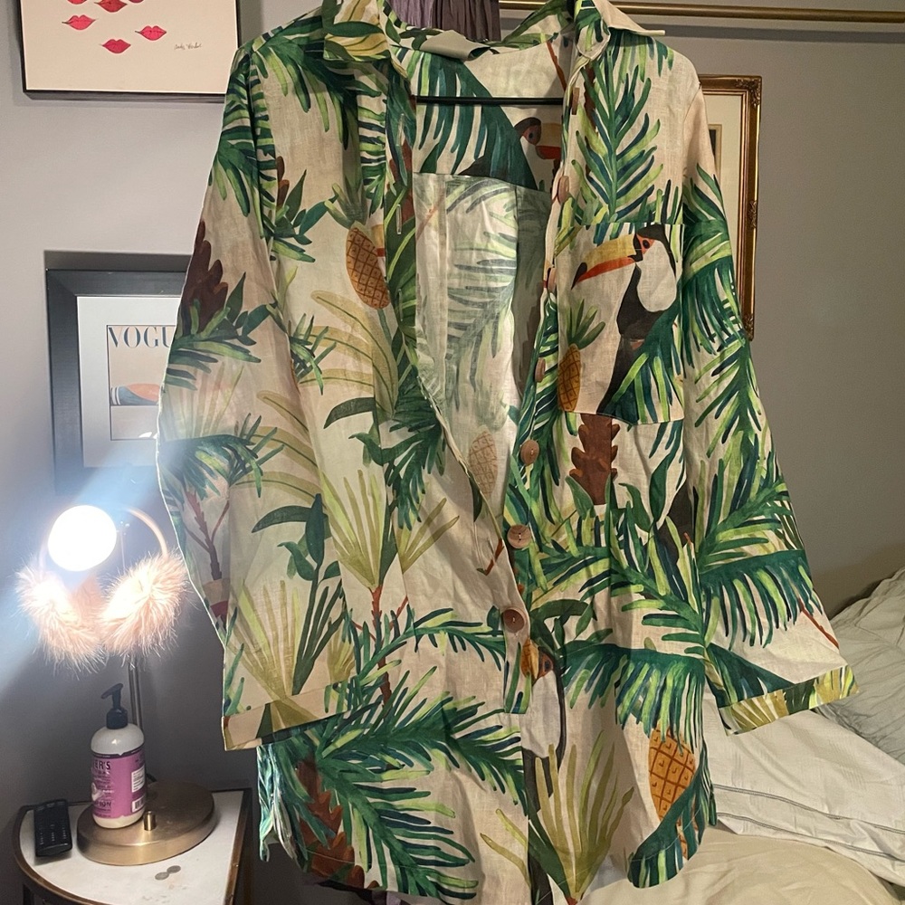 Toucan Paradise Romper by Farm Rio